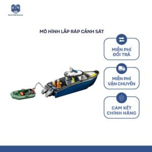 Mô hình tàu cảnh sát lắp ráp cao cấp chính hãng giá tốt số 1 hiện nay