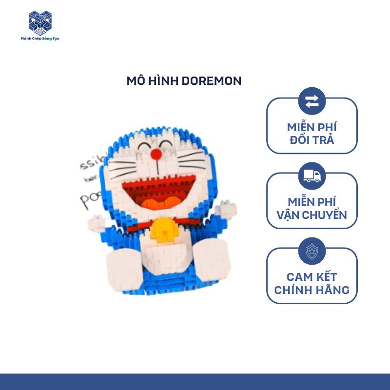 Mô Hình Lắp Ráp Doremon Phi Bản Trực Thăng Siêu Bán Chạy - Ảnh 3