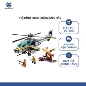 Mô hình lắp ráp trực thăng cứu hoả chính hãng giá tốt